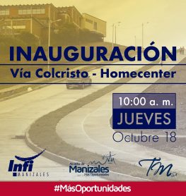 Inauguración Vía Baja Suiza